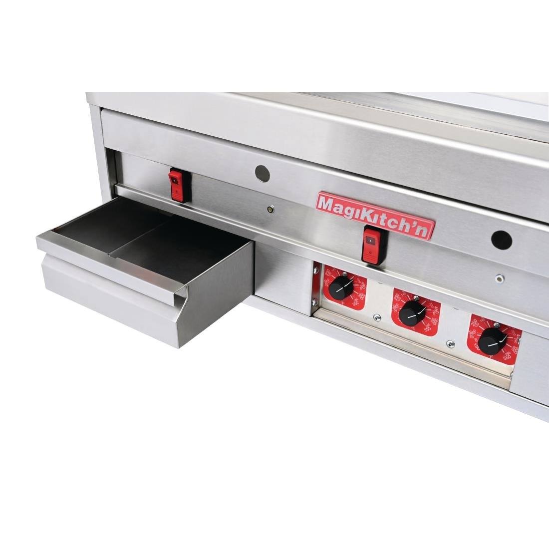 MagiKitch'n MKE/C-36 36" electric chrome griddle