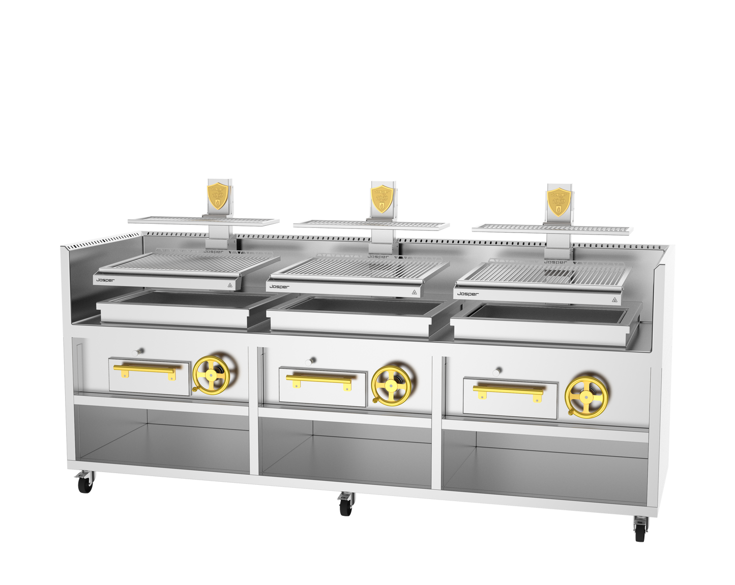 Josper PVJ-76-3-3-MB triple mast monoblock basque grill