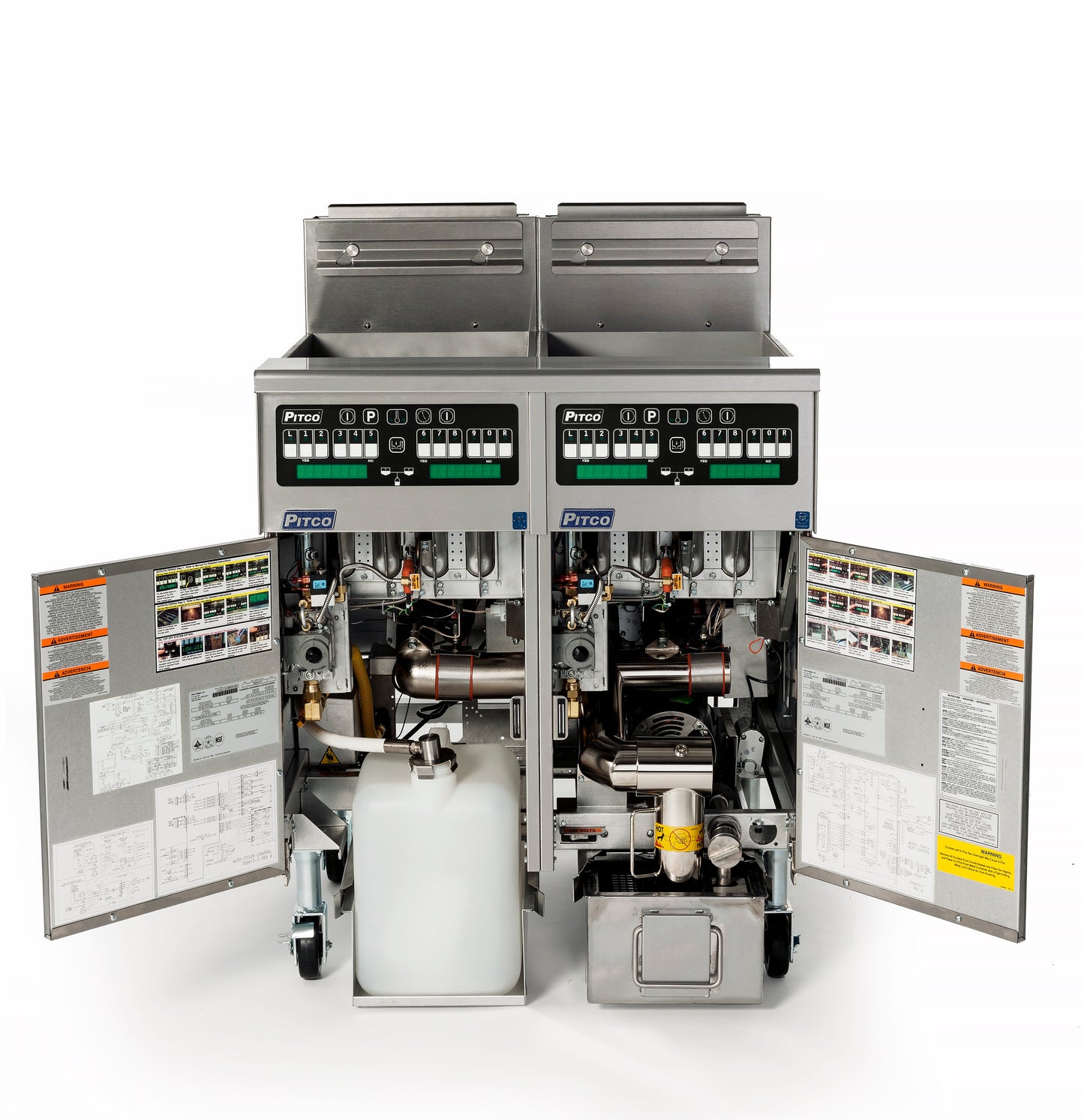 Pitco SSHLV14/FD-FFF 3 vat ROV frysuite