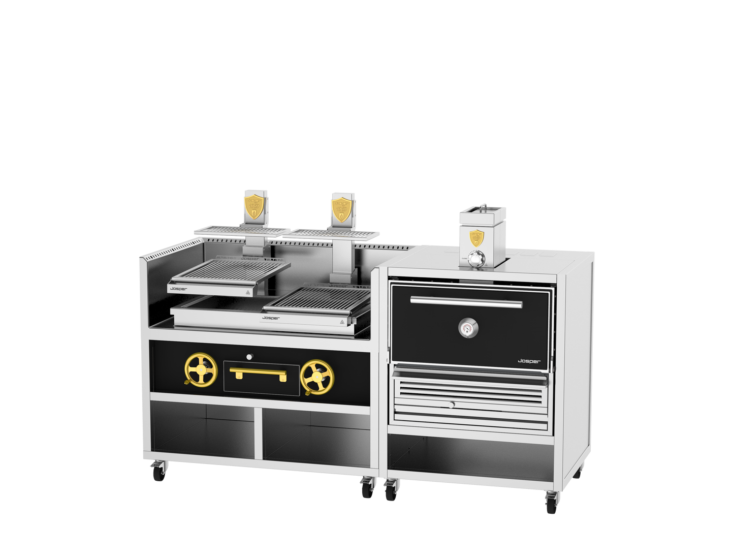 Josper CVJ-50-2-1-PRO-M medium combination oven and grill