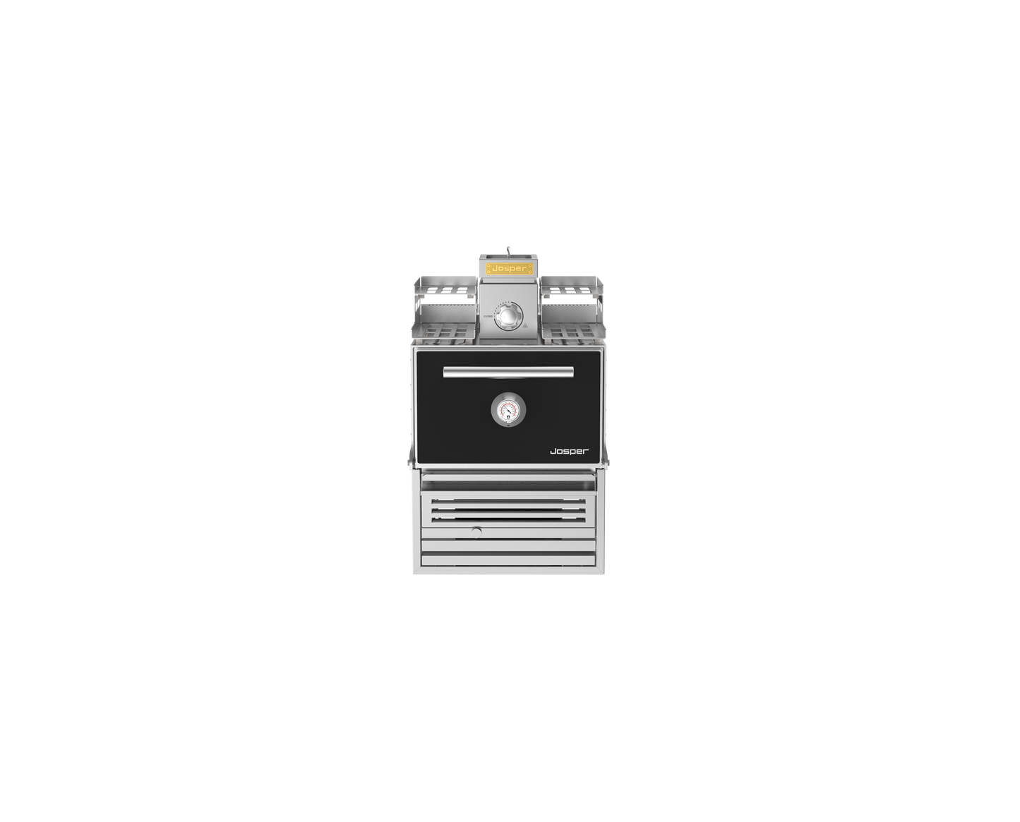 Josper HJX-PRO-S80-W small model charcoal oven with warmer