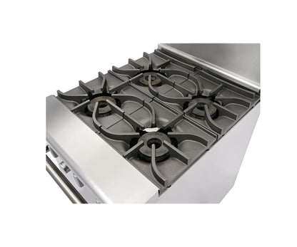 Imperial IR-4 pro series 4 burner range