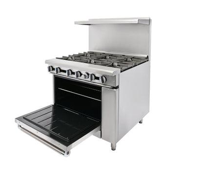 Imperial IR-6 pro series 6 burner range