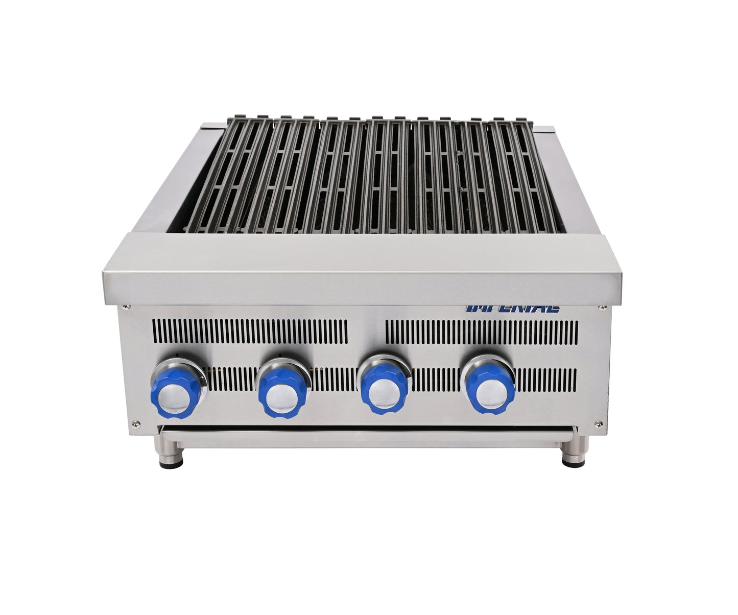 Imperial IRB-24 4 burner countertop gas broiler