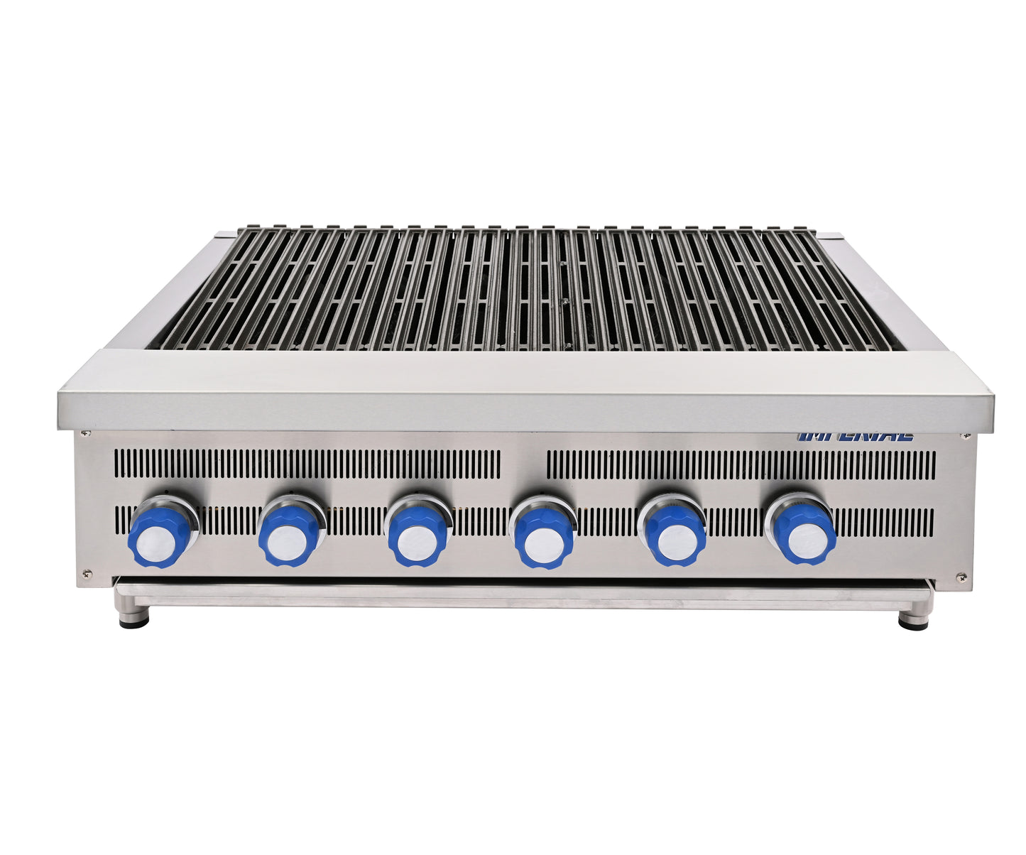 Imperial IRB-36 6 burner countertop gas broiler