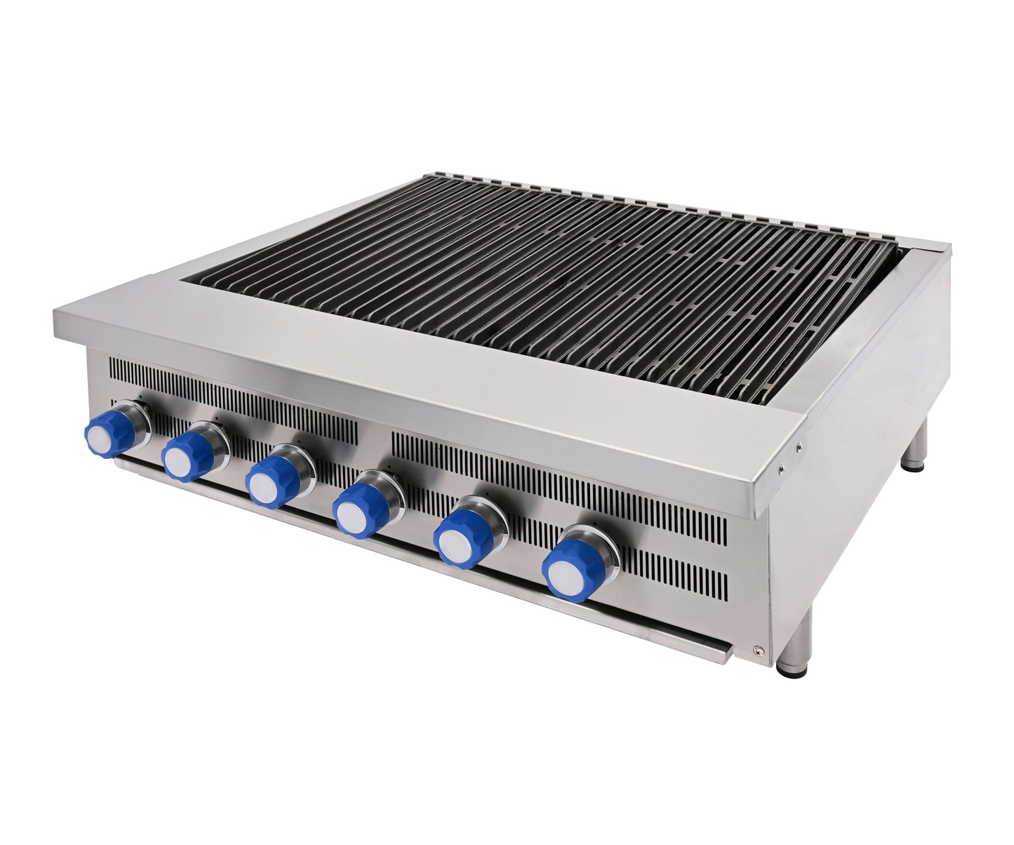 Imperial IRB-36 6 burner countertop gas broiler