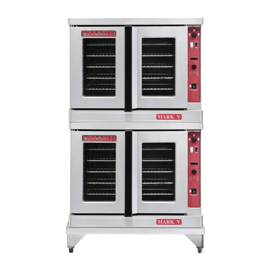 Blodgett MKV-2 double stacked MKV electric convection oven