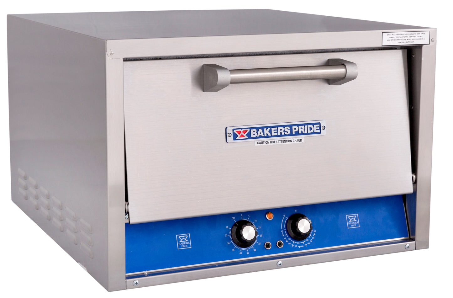 Bakers Pride P22S deck oven, 1 baking chamber