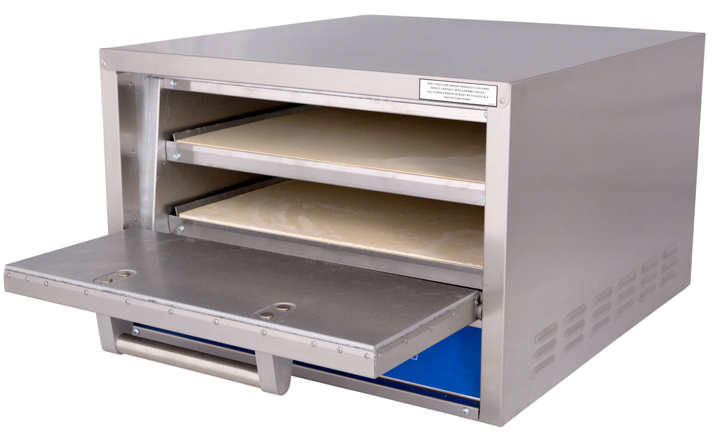 Bakers Pride P22S deck oven, 1 baking chamber