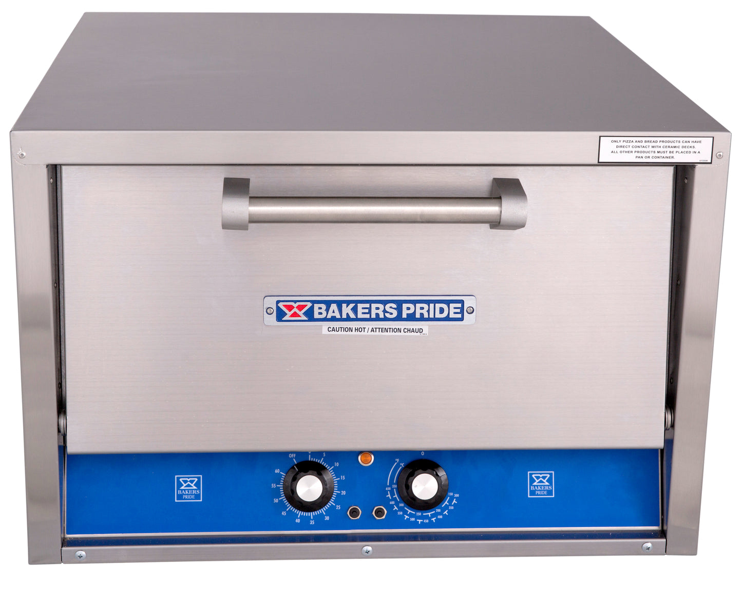 Bakers Pride P22S deck oven, 1 baking chamber