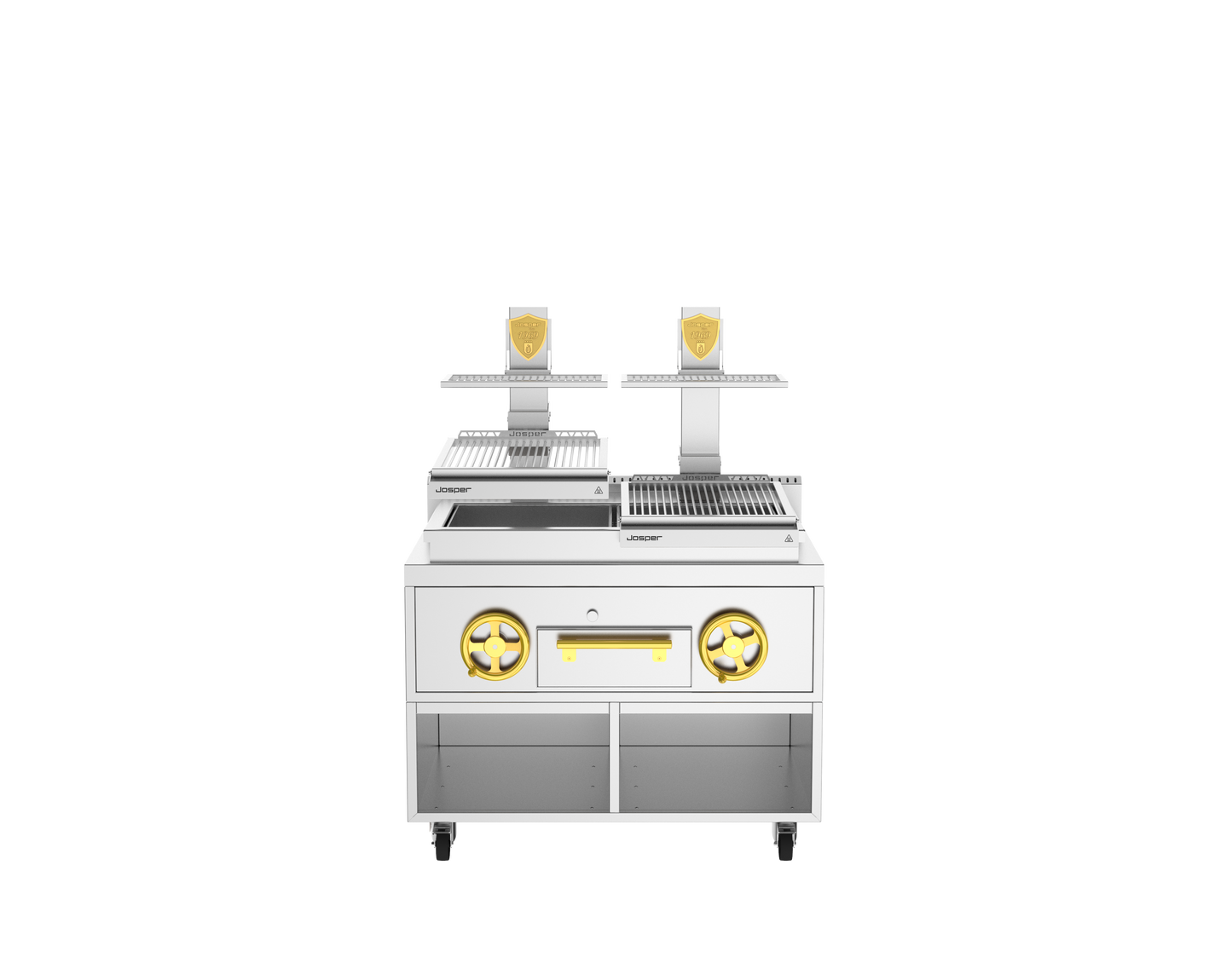 Josper PVJ-50-2-1-CT double mast countertop basque grill.