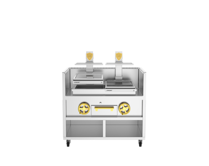 Josper PVJ-50-2-1-MB double mast monoblock basque grill.