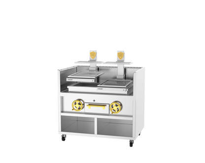 Josper PVJ-50-2-1-MB double mast monoblock basque grill.