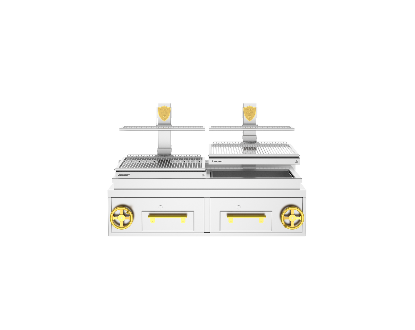 Josper PVJ-76-2-1-CT double mast countertop basque grill.