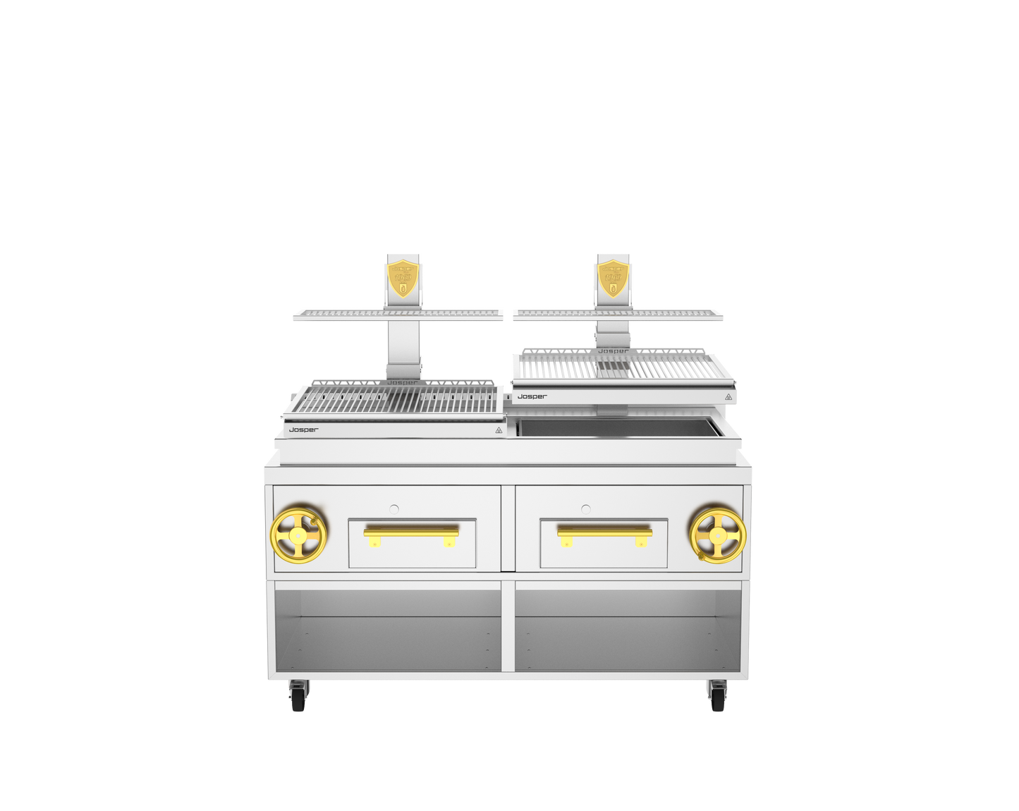 Josper PVJ-76-2-1-CT double mast countertop basque grill.