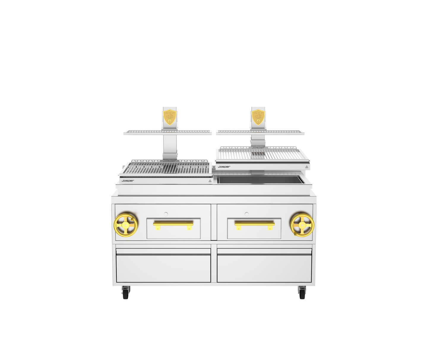 Josper PVJ-76-2-1-CT double mast countertop basque grill.