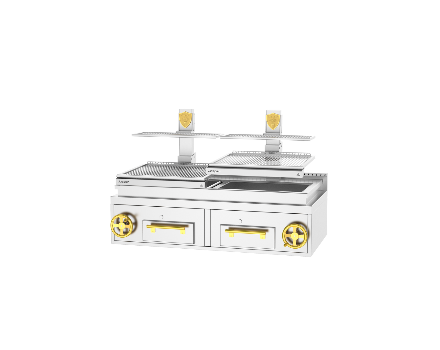 Josper PVJ-76-2-1-CT double mast countertop basque grill.