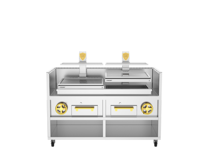 Josper PVJ-76-2-1-MB double mast monoblock basque grill.