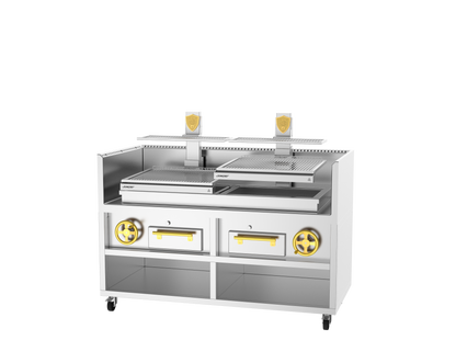 Josper PVJ-76-2-1-MB double mast monoblock basque grill.