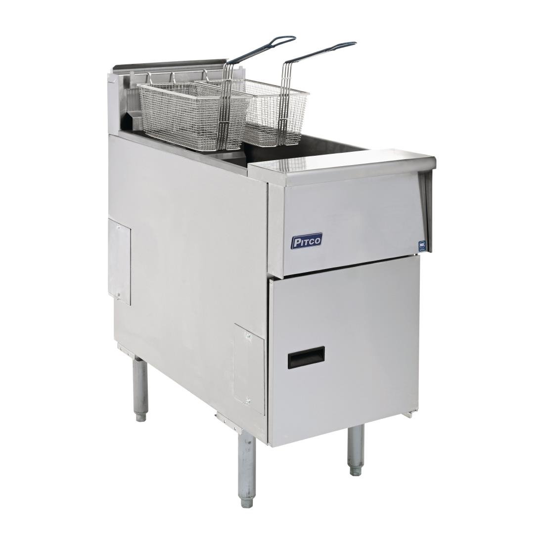 Pitco SF-SE14S-SSTC solstice electric solo filter fryer