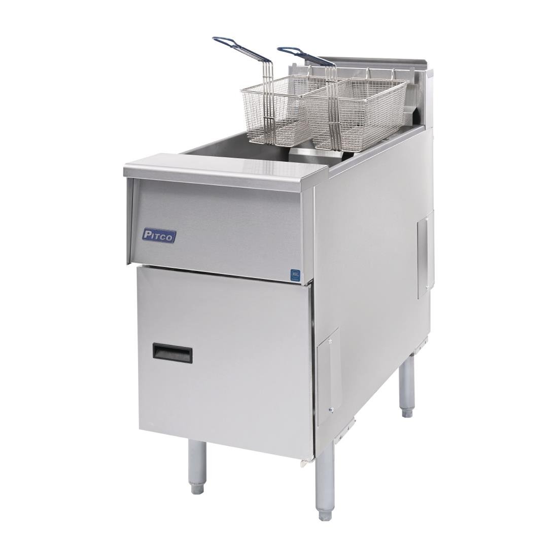 Pitco SF-SE14S-SSTC solstice electric solo filter fryer