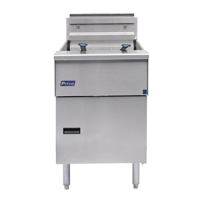 Pitco SF-SE18S-SSTC solstice electric solo filter fryer