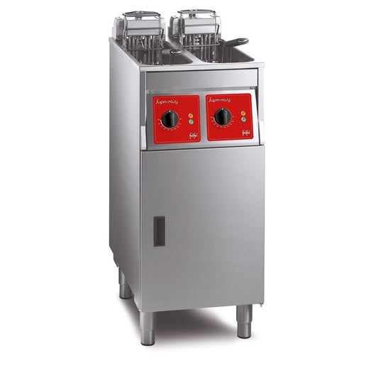 FriFri Super Easy 422 electric free-standing twin tank fryer with filtration SL422L32G0