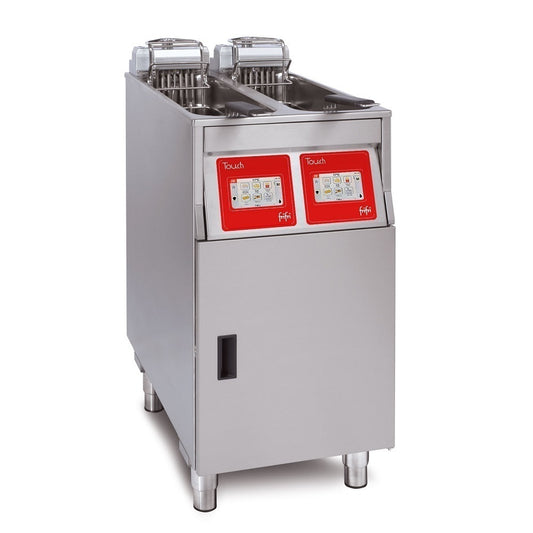 FriFri Touch 422 electric free-standing twin tank fryer TL422L32G0